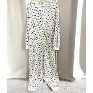 Best United Garment Womens Pajamas Plus Size 1X One Piece Cat Lover Kitten 18405